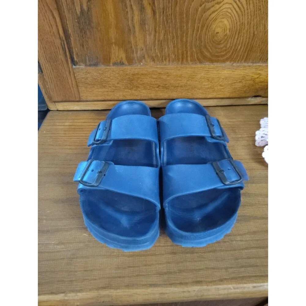 Birkenstock Arizona Essentials EVA Men's Sz 41 Mens 10 Women's 8 Navy